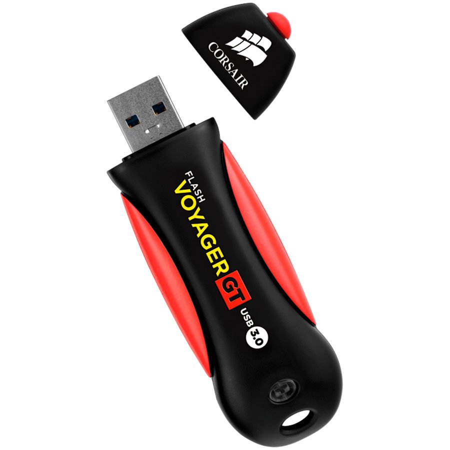 USB Флеш CORSAIR Flash Voyager GT USB 3.0 512Гб (CMFVYGT3C-512GB), Чтение 350МБс - Запись 270МБс