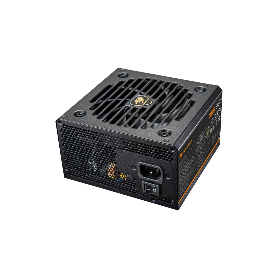 Блок питания Cougar GES 750 (31GK075001P01) [750 Вт, 80 PLUS Gold, 6x SATA, 1 x 16 pin (12VHPWR), 2 x 6+2 pin PCIe, 2x 4+4 pin CPU, ATX]