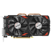 Видеокарта Afox RX 580 (AFRX580-8192D5H6-V2) [8 ГБ, GDDR5, 256 бит, HDMI, DisplayPort (3 шт)]