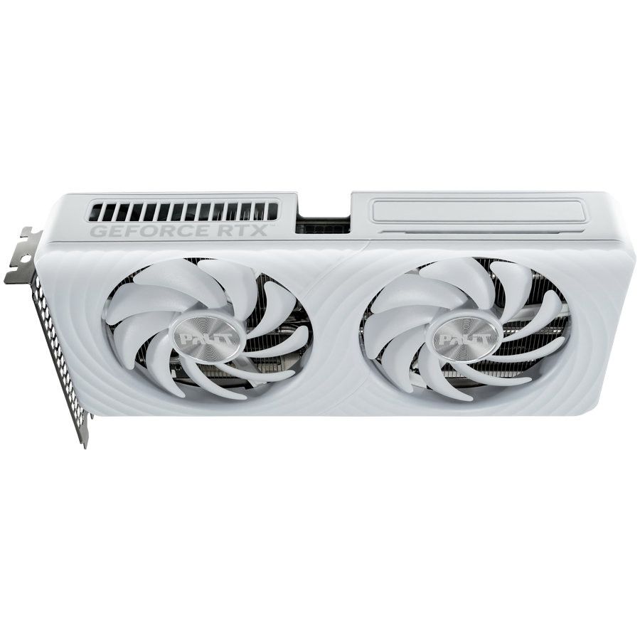 Видеокарта Palit GeForce RTX 5060 Ti WHITE OC (NE7506TU19T1-GB2061M) [16 ГБ, GDDR7, 128 бит, HDMI, DisplayPort (3 шт)]