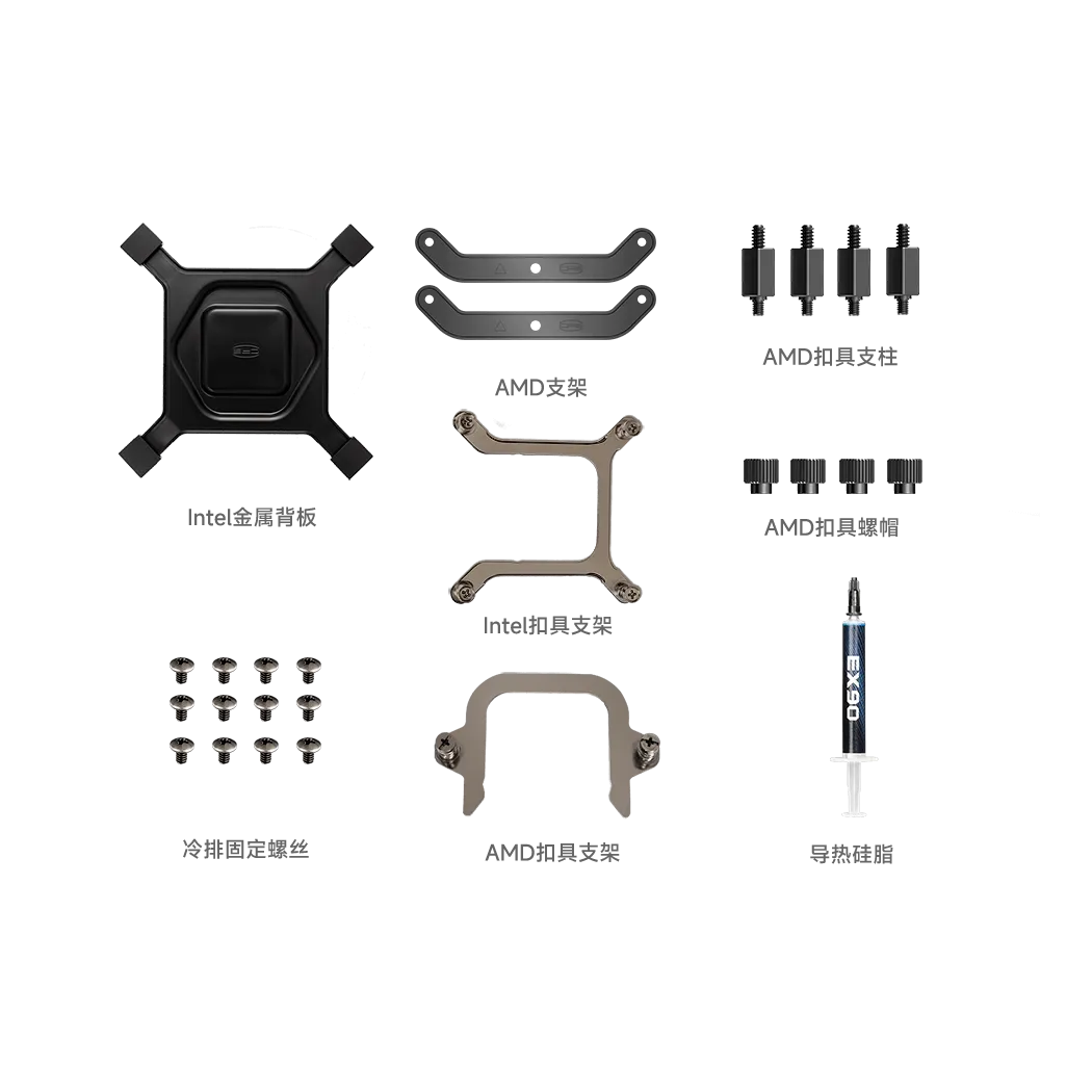 Система охлаждения PCCooler GT360 ARGB Display BK [120 мм, 3000 об/мин, 99 CFM, 41 dB, PWM]