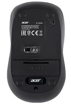 Мышь Acer OMR131 (ZL.MCEEE.01E) [беспроводная, светодиодная, 1000 DPI, черная]