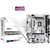 Материнская плата ASRock B760M-HDV/M.2 [LGA 1700, Intel B760, 2xDDR 5, 2xM.2, 1xPCI-E x16, Micro-ATX]