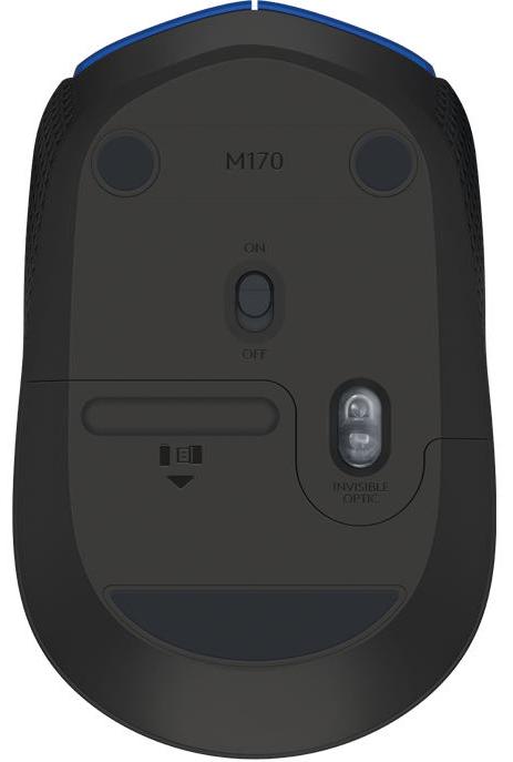 Мышь Logitech M171 (910-004640) [беспроводная, светодиодная, 1000 DPI] - BLUE