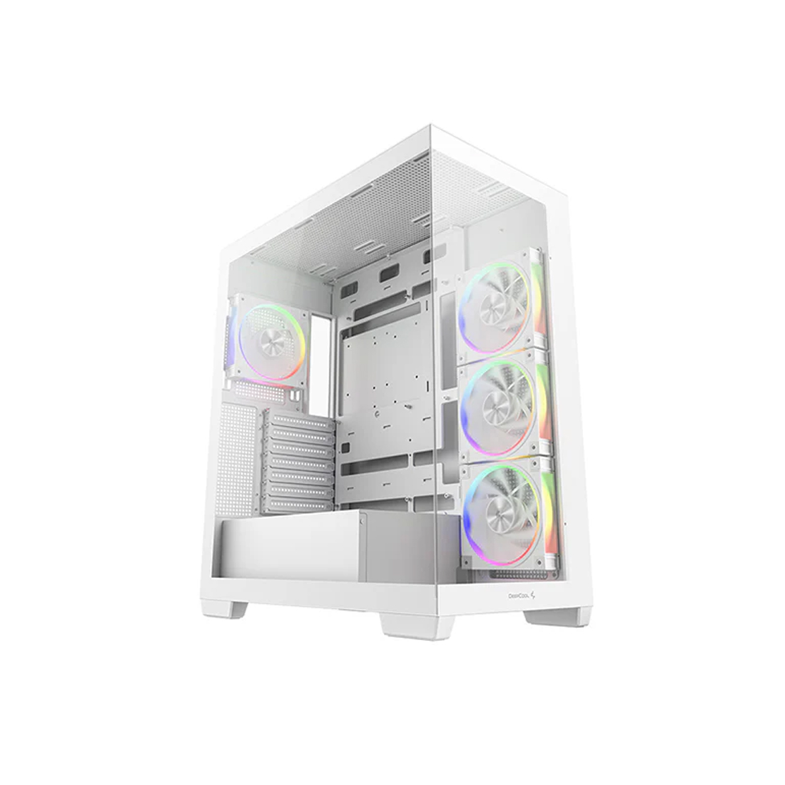 Корпус DeepCool CG580 4F V2 WH (R-CG580-WHADA4-G-2) [Midi Tower, 4x 120 мм ARGB, белый]