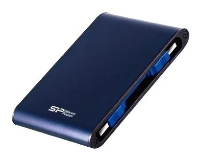 Внешний жесткий диск Silicon Power Armor A80 (SP010TBPHDA80S3B) [1 ТБ, 2.5", Type-A, 5400 об/мин, 8 МБ кэш]