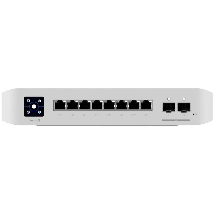 Коммутатор UBIQUITI Professional 8 PoE (USW-Pro-8-PoE-EU) 
