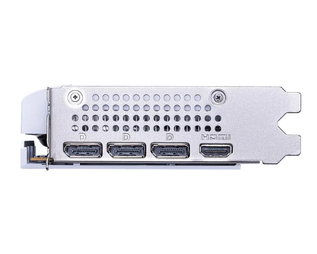 Видеокарта MSI GeForce RTX 5060 8G VENTUS 2X WHITE (G5060-8V2W) [8 ГБ, GDDR7, 128 бит, HDMI, DisplayPort (3 шт)]