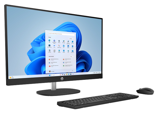 Моноблок HP All-in-One 27-cr2052ci (CJ2E2EA) [27" Full HD, Ultra 7 255U, 16 ГБ ОЗУ, 512 ГБ SSD, DOS]