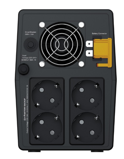 ИБП APC BVG1600I-GR 230V, AVR, 4 Schuko Sockets (BVG1600I-GR)
