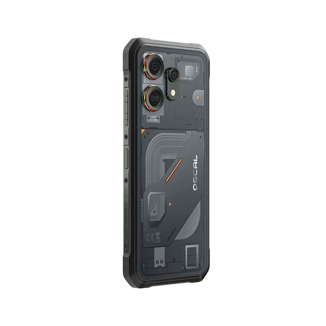 Смартфон OSCAL Marine 3 Rugged Phone [6.56, 128 ГБ, 8 ГБ, Черный]