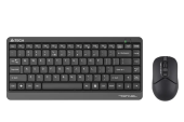 Клавиатура + мышь A4Tech Fstyler FG1112 [Мембранная, беспроводная, клавиш - 86, черная]