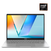 Ноутбук Asus Vivobook S14 M3407HA (90NB16E1-M00BR0) [14", Ryzen 7 260, 16 ГБ ОЗУ, 512 ГБ SSD, DOS]
