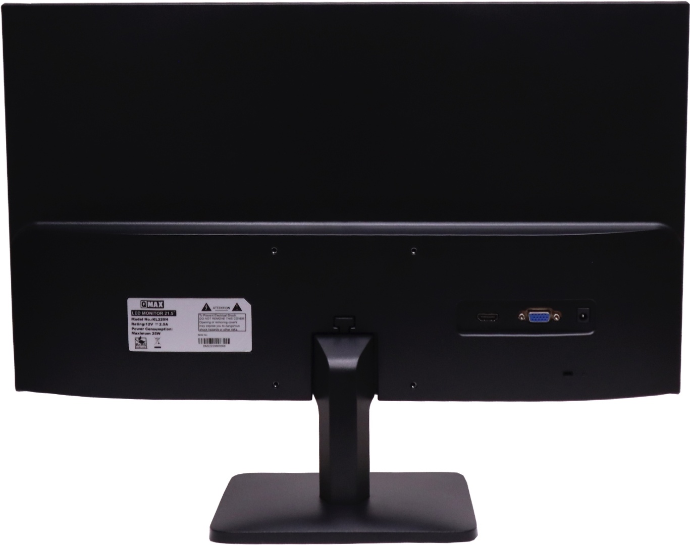 Монитор QMAX KL229H [21.5" IPS, 1920x1080, 75 Гц, 2 мс, VGA (D-Sub), HDMI]