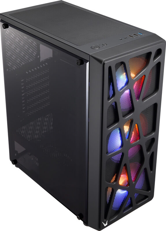 Корпус Formula V Mana [Midi Tower, без БП, черный] 