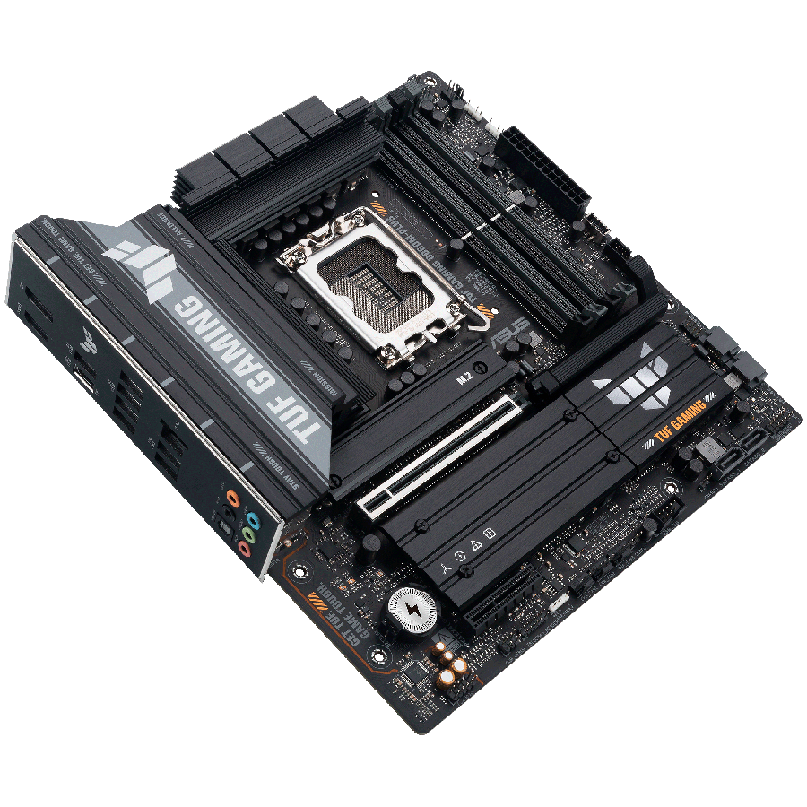 Материнская плата Asus TUF GAMING B860M-PLUS [LGA 1851, Intel B860, 4xDDR 5, 3xM.2, 1xPCI-E x16,  Micro-ATX]