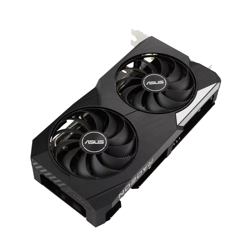 Видеокарта Asus RX 6650 XT Dual OC Edition (DUAL-RX6650XT-O8G) [8 ГБ, GDDR6, 128 бит, HDMI, DisplayPort (3 шт)]