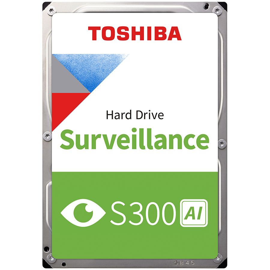 Жесткий диск Toshiba S300 AI (MG10ADA10TE-V) [10 ТБ, 3.5", SATA III, 7200 об./мин, кэш - 512 МБ, для систем видеонаблюдения]