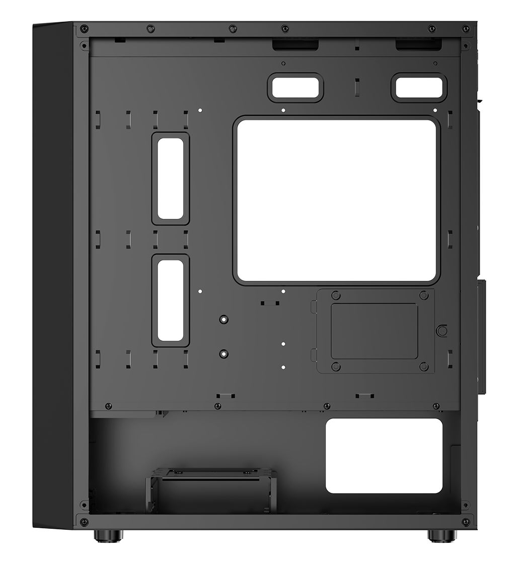 Корпус Ocypus Gamma C50 (Gamma-C50-BKG000XX-GL) [Mini Tower, черный]