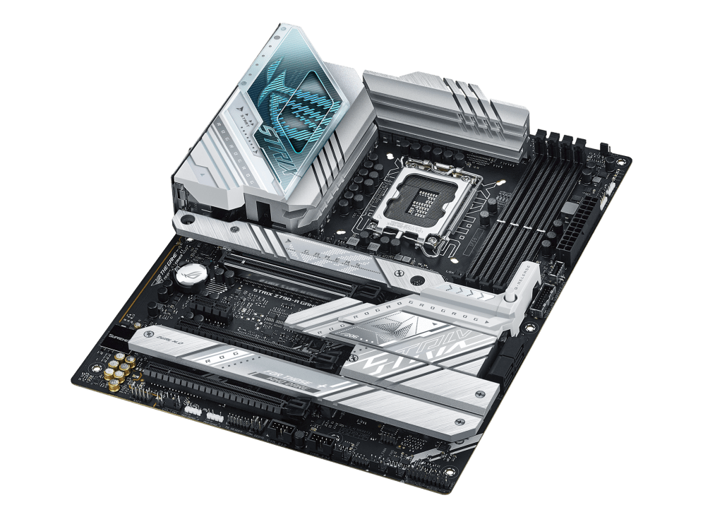 Материнская плата ASUS ROG STRIX Z790-A GAMING WIFI [LGA 1700, Intel Z790, 4xDDR 5, 4xM.2, 3xPCI-E x16, Standard-ATX]