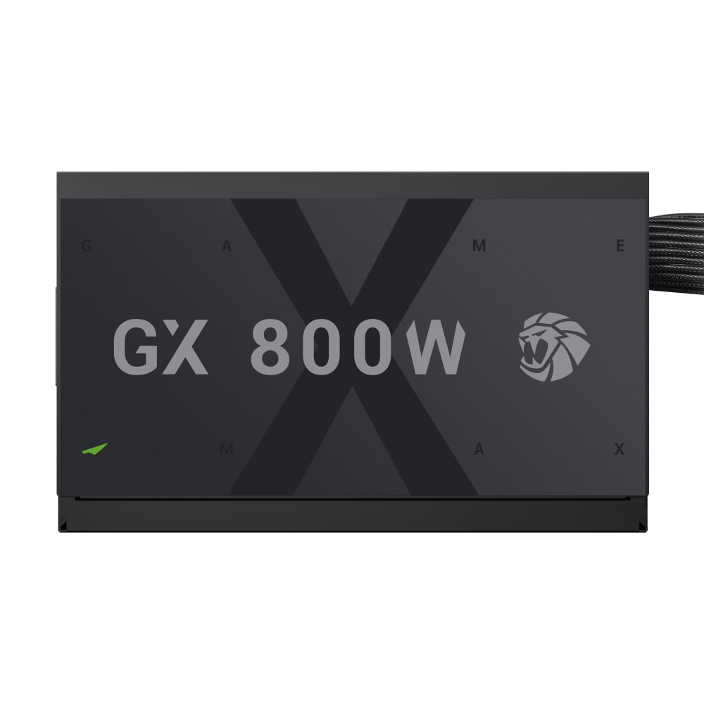 Блок питания GameMax GX 800G Gold (2132-0800B0008) [800 Вт, 80 PLUS Gold, 6x SATA, 4 x 6+2 pin PCIe, 2x 4+4 pin CPU, ATX]