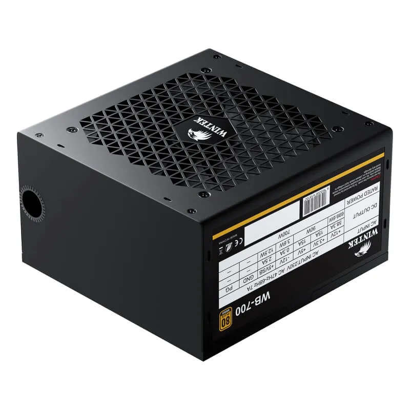 Блок питания Wintek WB-700 [700 Вт, 80 PLUS Bronze, 6x SATA, 2 x 6+2 pin PCIe, 1x 4+4 pin CPU, ATX]