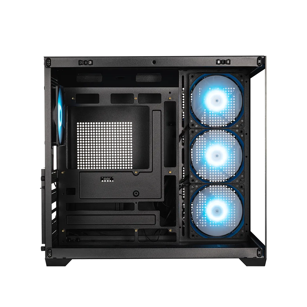 Корпус PCCooler C3 T700 ARGB BK (C3T700 ARGB BK) [Midi Tower, 120 мм x4, черный]