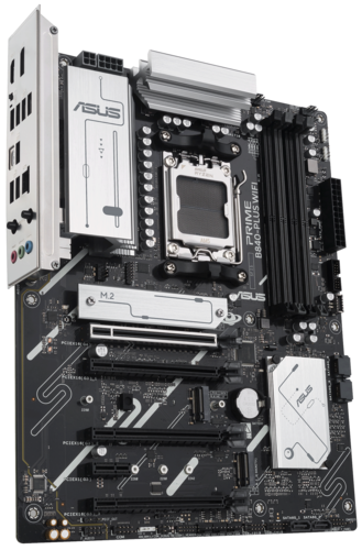 Материнская плата Asus PRIME B840-PLUS WIFI [AM5, AMD B840, 4xDDR 5, 3xM.2, 4xPCI-E x16, Standard-ATX]