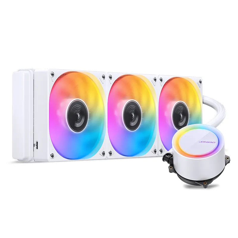 Система охлаждения Jonsbo TG-360 White [120 мм, 1800 об/мин, 35.4 дБ, 4 pin]
