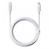 Интерфейсный кабель Baseus Silky Type-C to iP 20W 2m White (P10377700213-01)