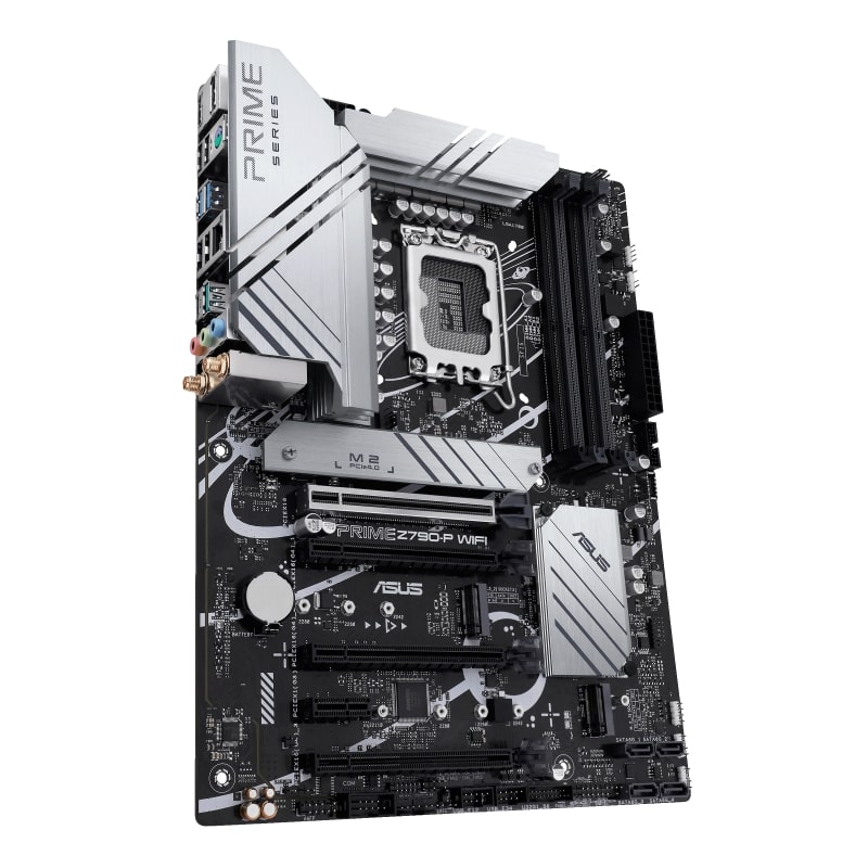 Материнская плата ASUS PRIME Z790-P WIFI [LGA 1700, Intel Z790, 4xDDR 5, 3xM.2, 4xPCI-E x16, Standard-ATX]