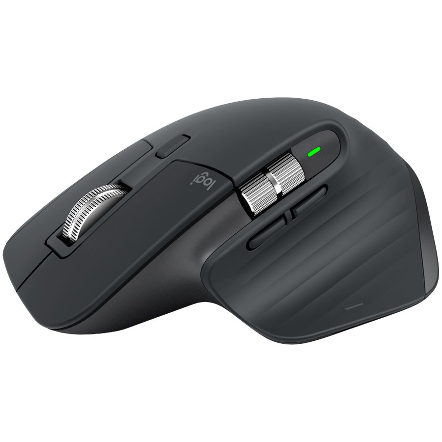 Мышь Logitech MX Master 3S (910-007501) [беспроводная, светодиодная, 8000 DPI, серый]