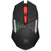 Мышь Defender Horrodine GM-237 [беспроводная, светодиодная, 3200 DPI, 125 Гц подсветка, черная]