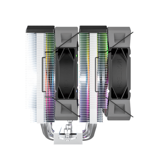 Система охлаждения Montech NX600 ARGB [160 мм, 2000 об/мин, 34.17 dBA, 4 pin]