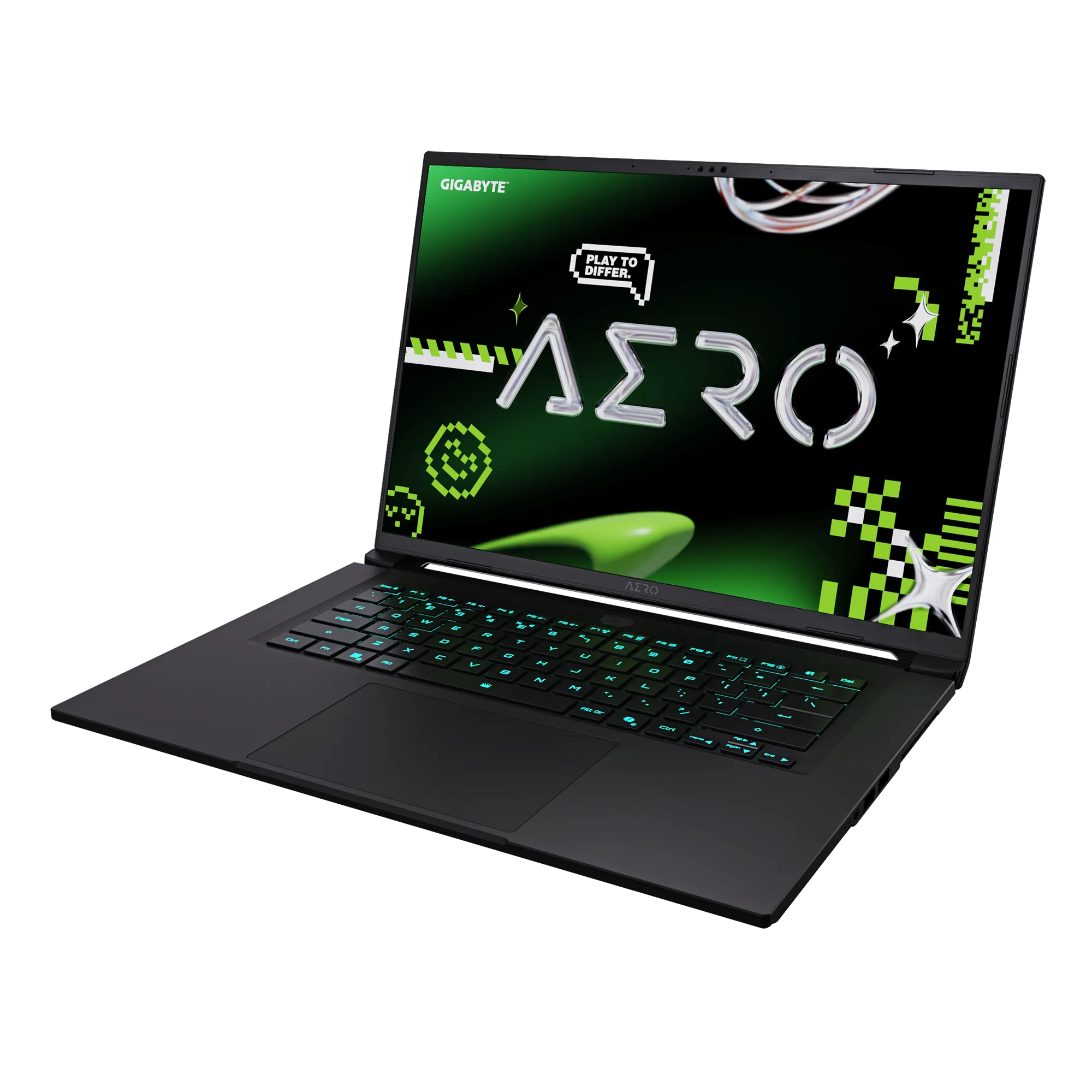 Ноутбук Gigabyte AERO X16 COPILOT+ (1VH93KZC64AD) [16", Ryzen AI 7 350, 32 ГБ ОЗУ, 1 ТБ SSD, RTX 5060, DOS]
