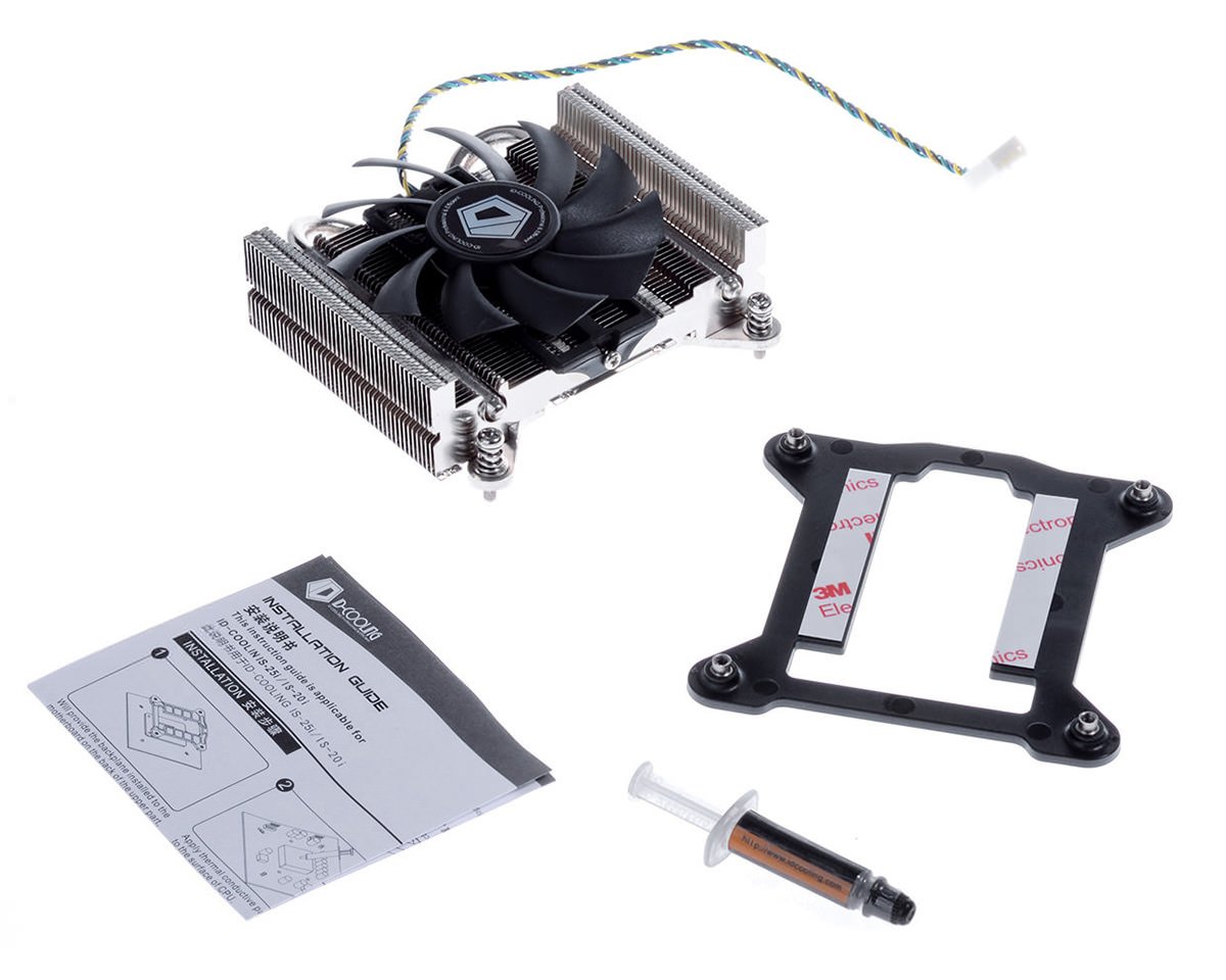 Система охлаждения ID-Cooling IS-25i [80 мм, 2700 об/мин, 25 дБ, 4 pin]