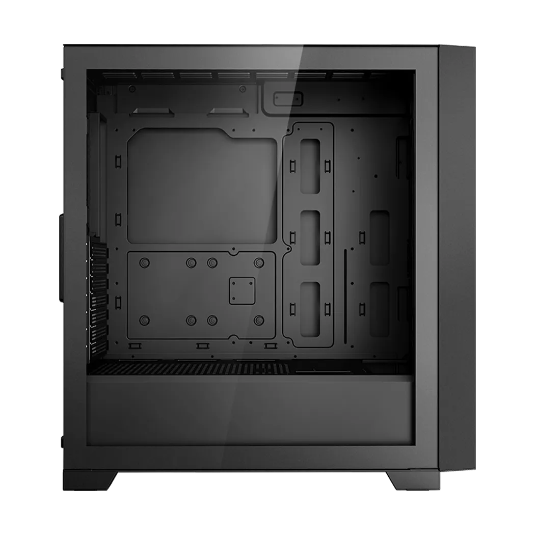 Корпус PCCooler C3D510 BK ARGB (C3D510-BKP0-GL) [Midi Tower, 120 мм х3 ARGB, черный]