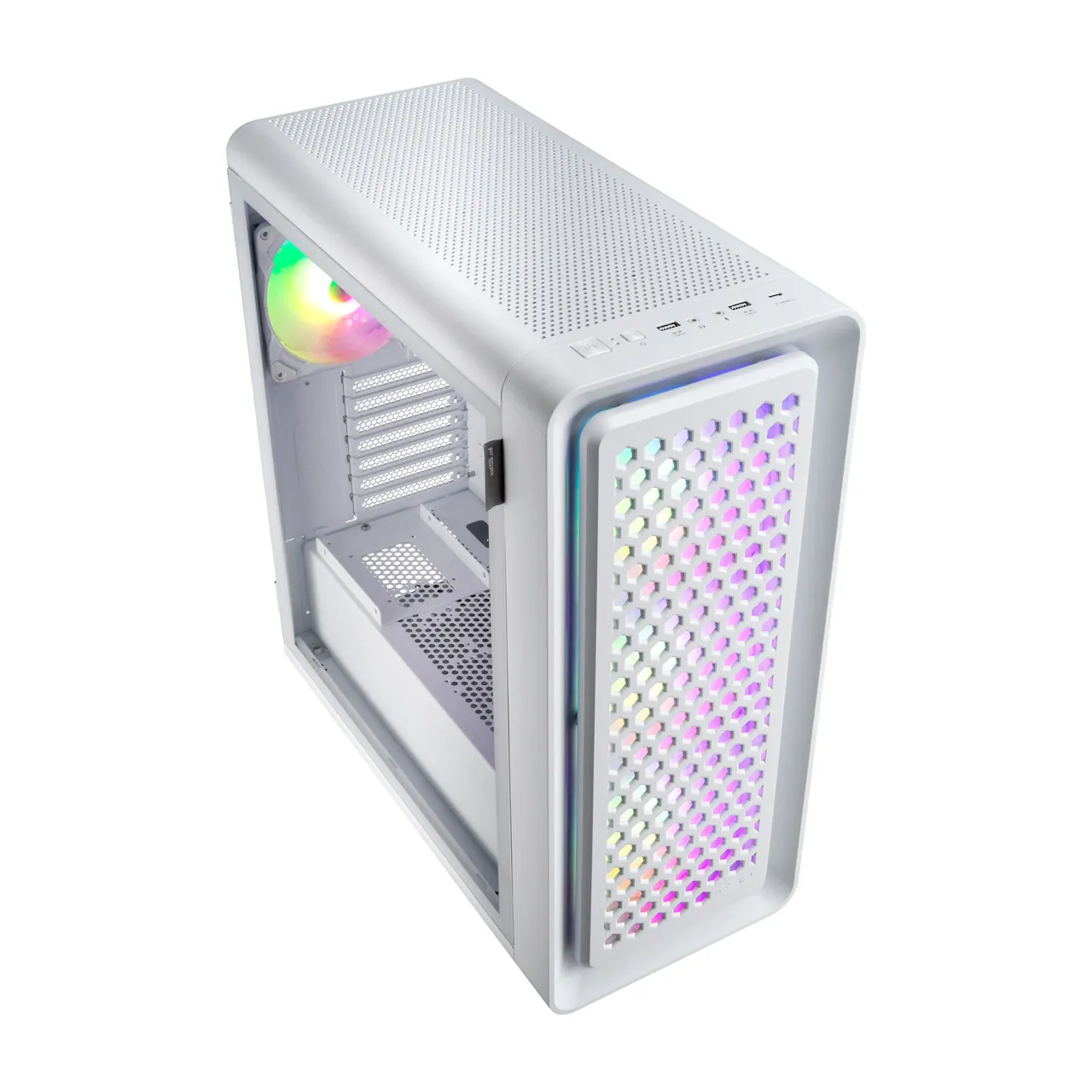 Корпус FSP CUT593A-W [Ultra Tower, 4x 140 мм ARGB, белый]