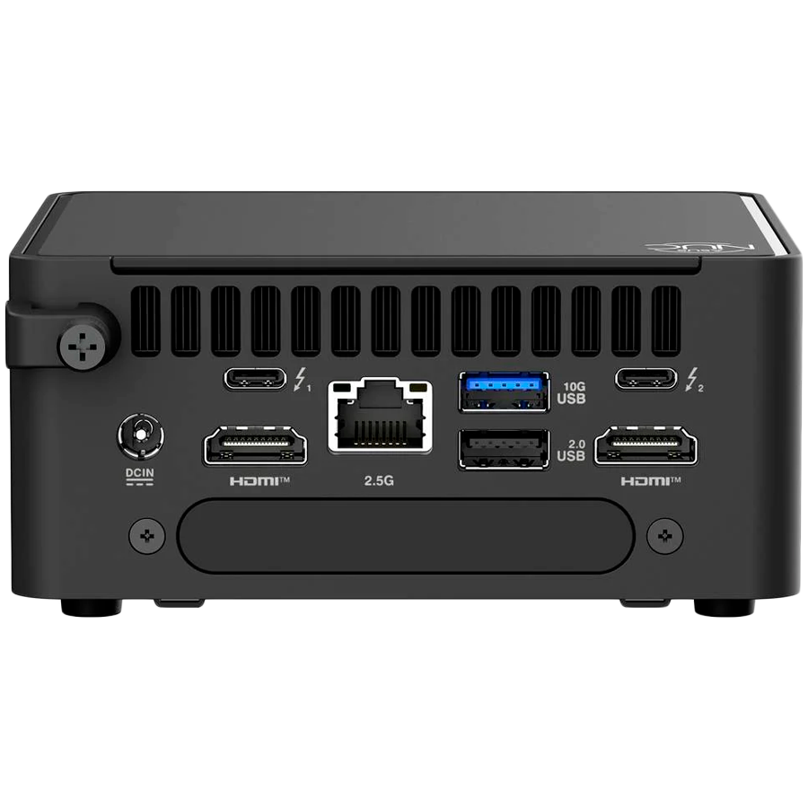 ASUS NUC 15 PRO/RNUC15CRHV700002/Ultra 7 265H vPro 28W/Intel Arc graphics/no RAM/no Storage/Intel Wi-Fi 7 BE201/USB Total - 7/4 USB Type-A/3 USB Type-C (1x USB3.2 + 2x TB4)/2x HDMI 2.1/Support Displays - 4x 4K/no OS/EU Cord/Kit (L6)/Tall/EAN:47113879 - купить в интернет-магазине Forcecom.kz ASUS NUC 15 PRO/RNUC15CRHV700002/Ultra 7 265H vPro 28W/Intel Arc graphics/no RAM/no Storage/Intel Wi-Fi 7 BE201/USB Total - 7/4 USB Type-A/3 USB Type-C (1x USB3.2 + 2x TB4)/2x HDMI 2.1/Support Displays - 4x 4K/no OS/EU Cord/Kit (L6)/Tall/EAN:47113879
