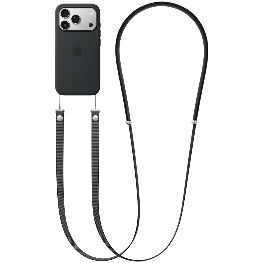 Ремешок для смартфона Apple Crossbody Strap - Black (MGGL4ZM/A), Model A3555