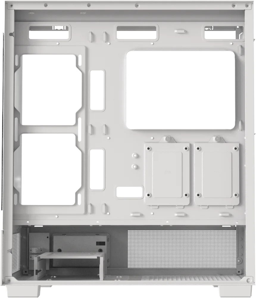 Корпус Formula V Crystal E1 Cosmic [Midi Tower, 3 x 120мм Floe ARPW, белый]
