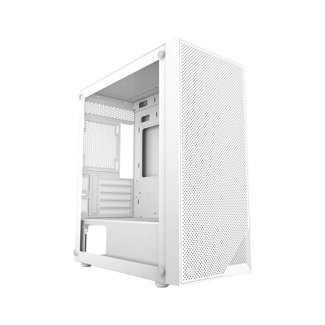 Корпус PCCooler C3B310 WH (C3B310-WHP0-GL) [Mini Tower, Без вентиляторов, белый]