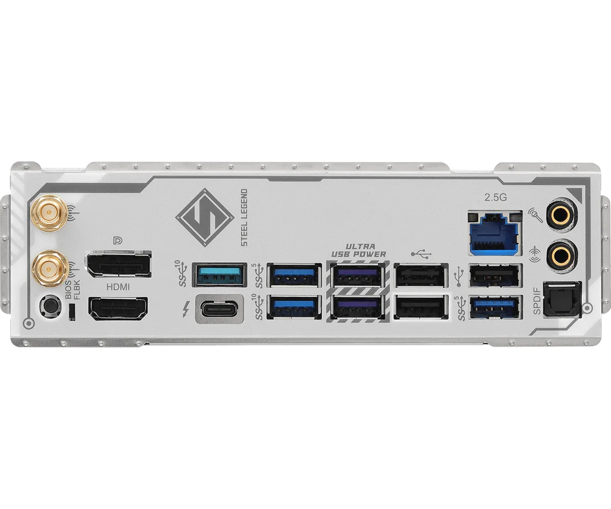 Материнская плата ASRock B860 Steel Legend WiFi [LGA 1851, Intel B860, 4xDDR 5, 3xM.2, 2xPCI-E x16, Standard-ATX]