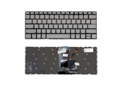 Клавиатура для ноутбука Lenovo Yoga V14-ADA/ V14-ARE/ V14-IGL, RU, подсветка, серая