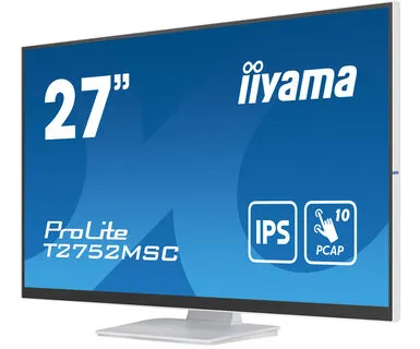 Монитор Iiyama ProLite T2752MSC-W1 [27", IPS, 1920x1080, 60 Гц, 5 мс, HDMI, DisplayPort]
