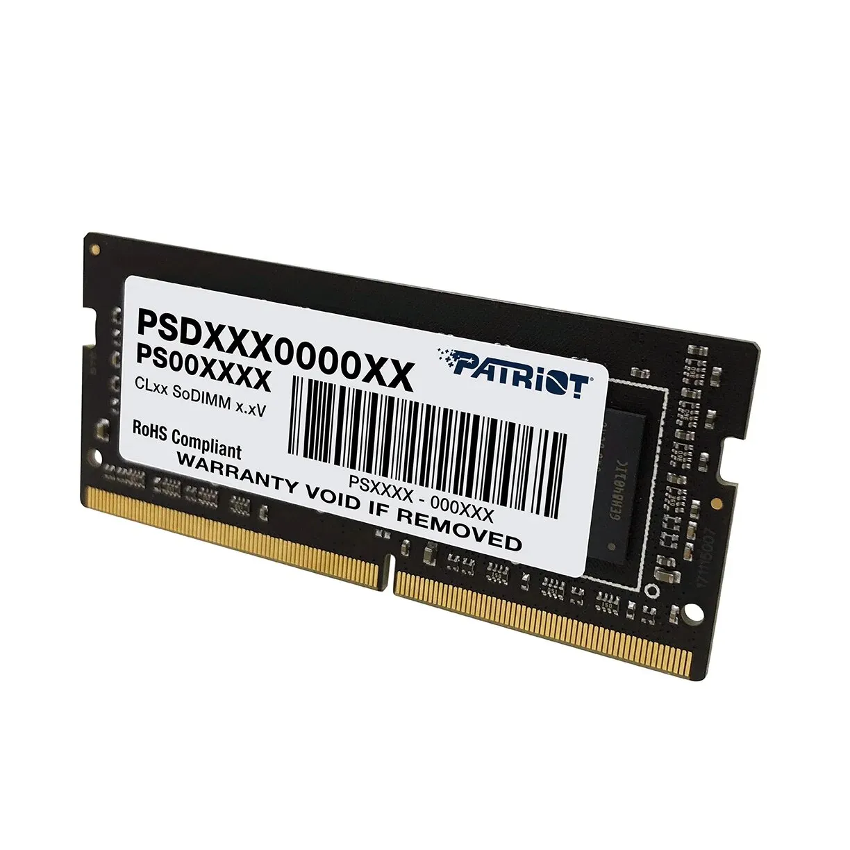 Оперативная память для ноутбука Patriot Signature (PSD48G266681S) [8 ГБ, DDR 4, 2666 МГц, 1.2 В]