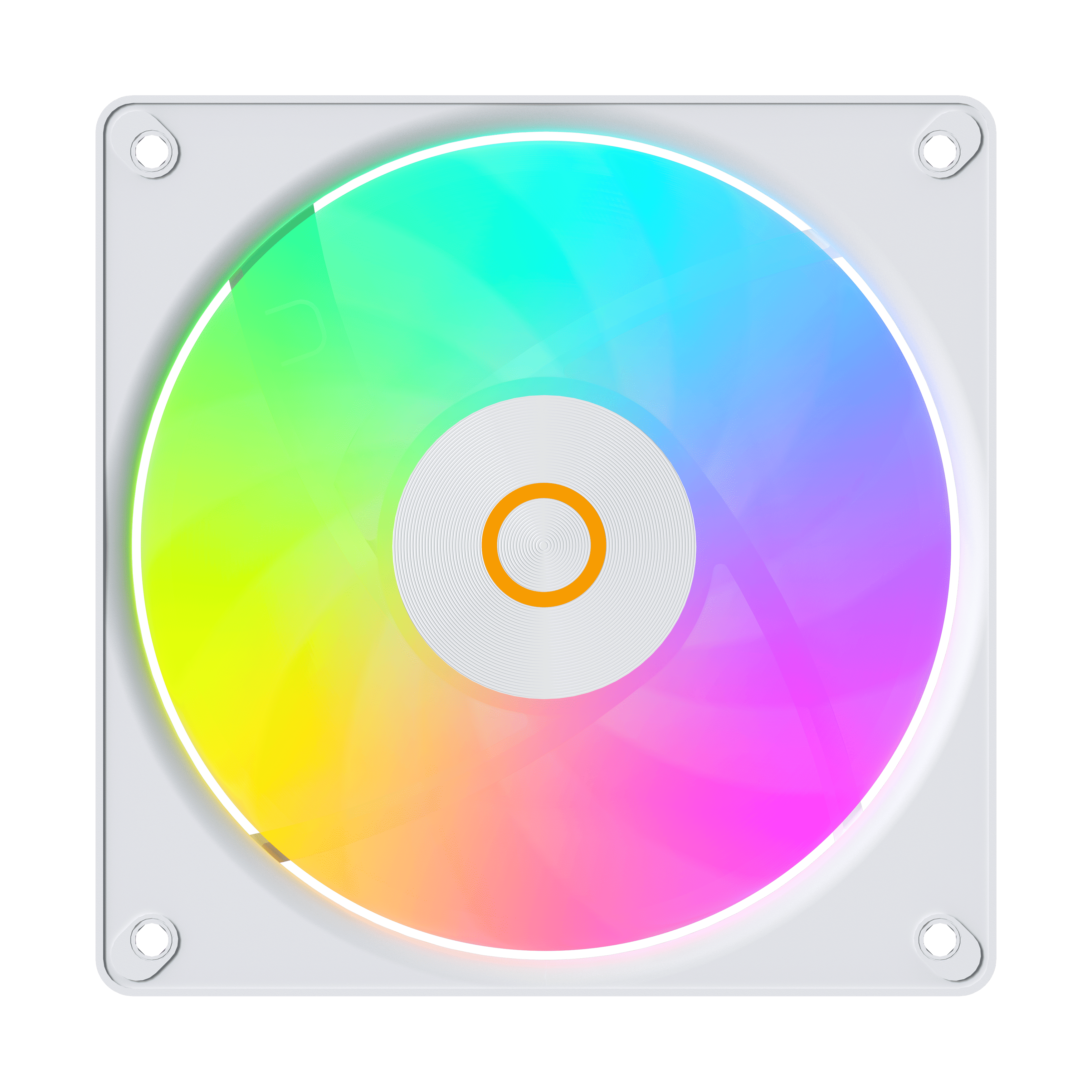Вентилятор для корпуса Ocypus Gamma F12 Elite WH ARGB [120 x 120 мм, 1800 об/мин, 56 CFM, 26 дБ, PWM]