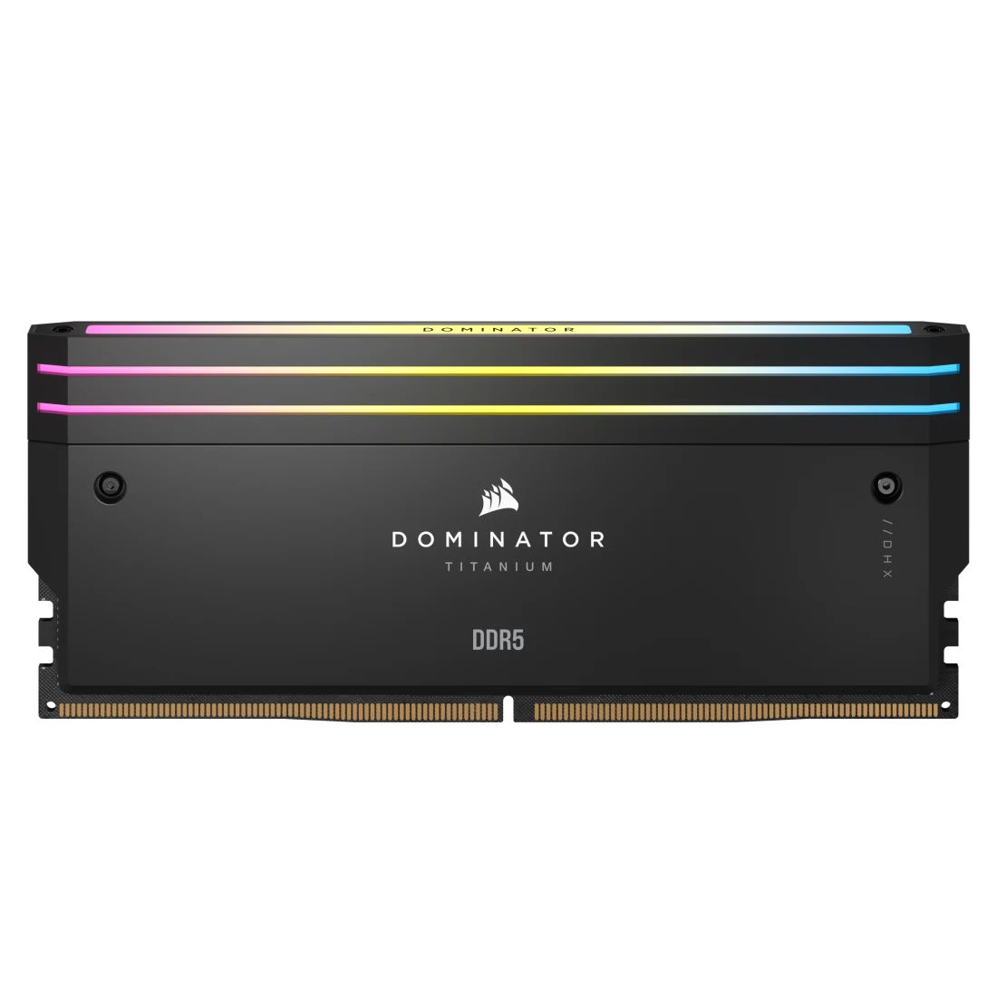 Комплект оперативной памяти Corsair DOMINATOR TITANIUM (CMP64GX5M4B6400C32) [64 ГБ, DDR 5, 6400 МГц, 1.4 В, подсветка, KIT]