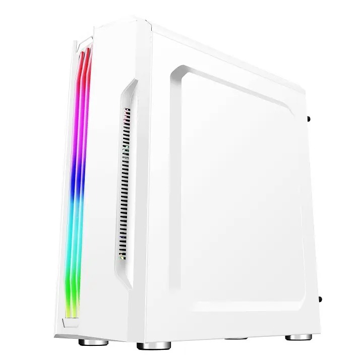 Корпус Wintek Flame D525-W TG, белый  - купить в интернет-магазине Forcecom.kz Корпус Wintek Flame D525-W TG, белый