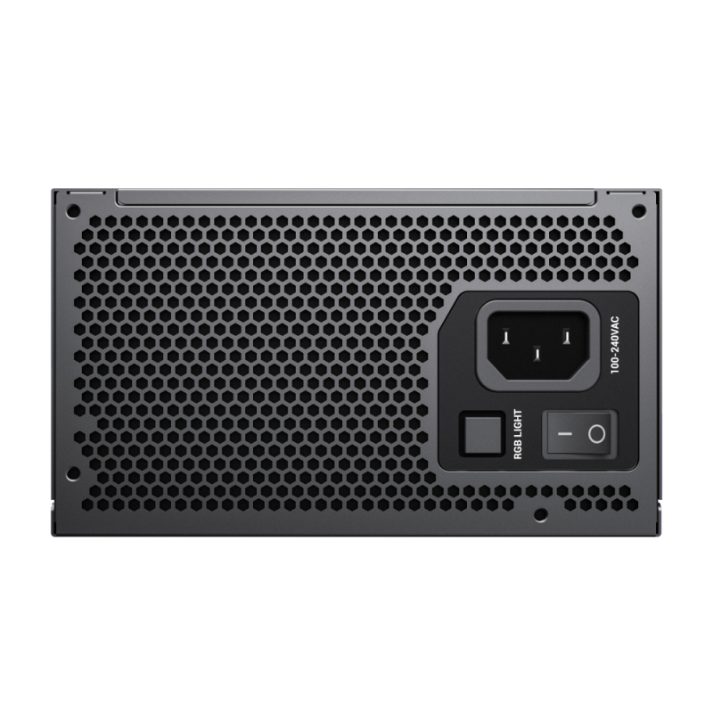 Блок питания GameMax RGB-Smart 850 PRO (2141-0850B0031) [850 Вт, 80 PLUS Gold, 8x SATA, 3 x 6+2 pin PCIe, 2x 4+4 pin CPU, ATX]